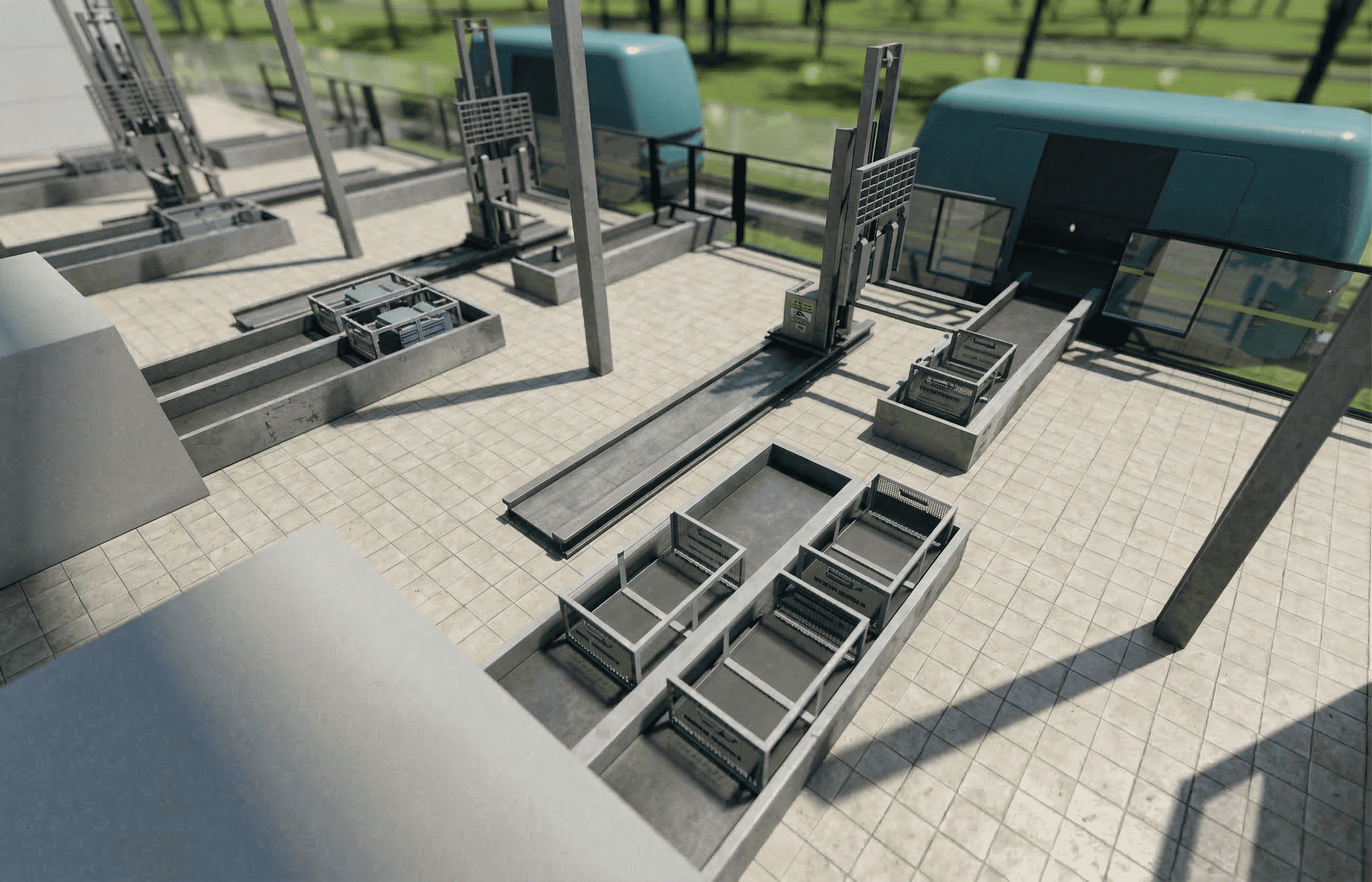 On-Vehicle LUS (Loading-Unloading System)