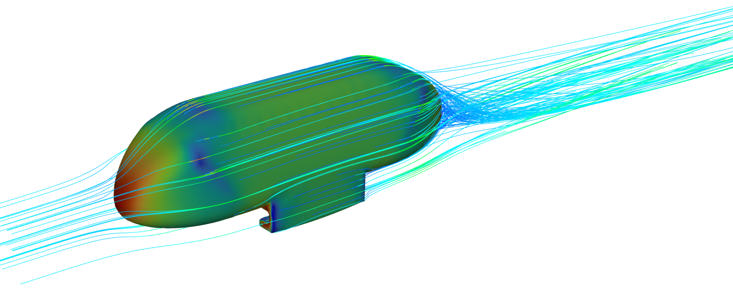 Smoothest vehicle aerodynamic study